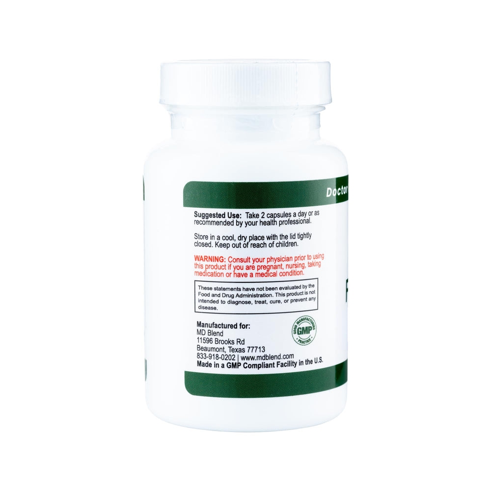 MD Blend Focus ashwagandha close-up promoting calm resilience