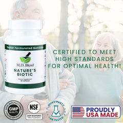 MD Blend Nature’s Biotic berberine suitable for both men and women in balanced routines.