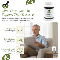 Capsules close-up highlighting lutein and zeaxanthin for macular support.