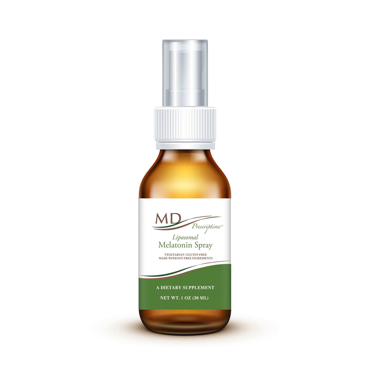 MD Prescriptives Liposomal Melatonin Spray bottle for easy nightly use and absorption.