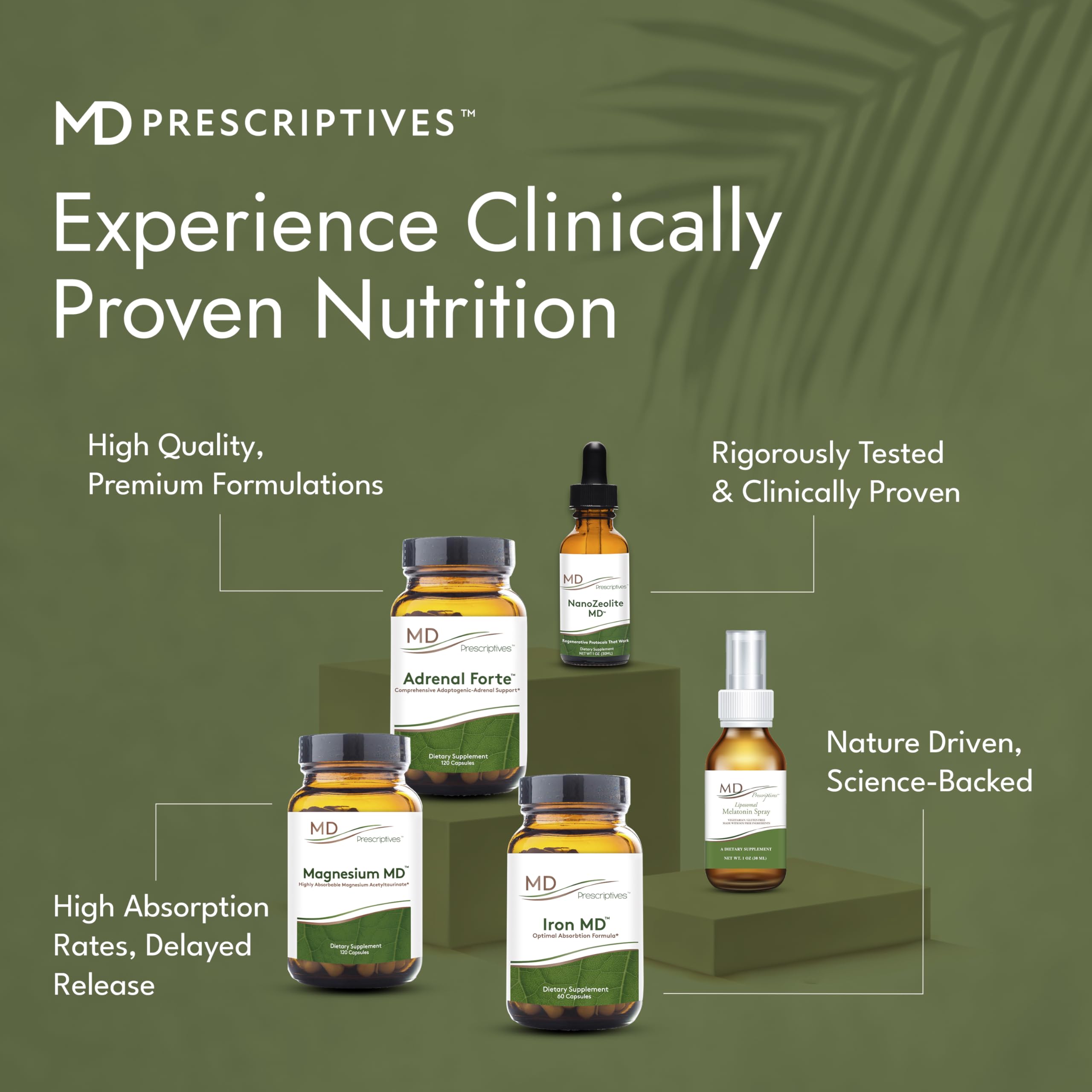 MD Prescriptives Liposomal Melatonin Spray dosage mark supports consistent nightly use.