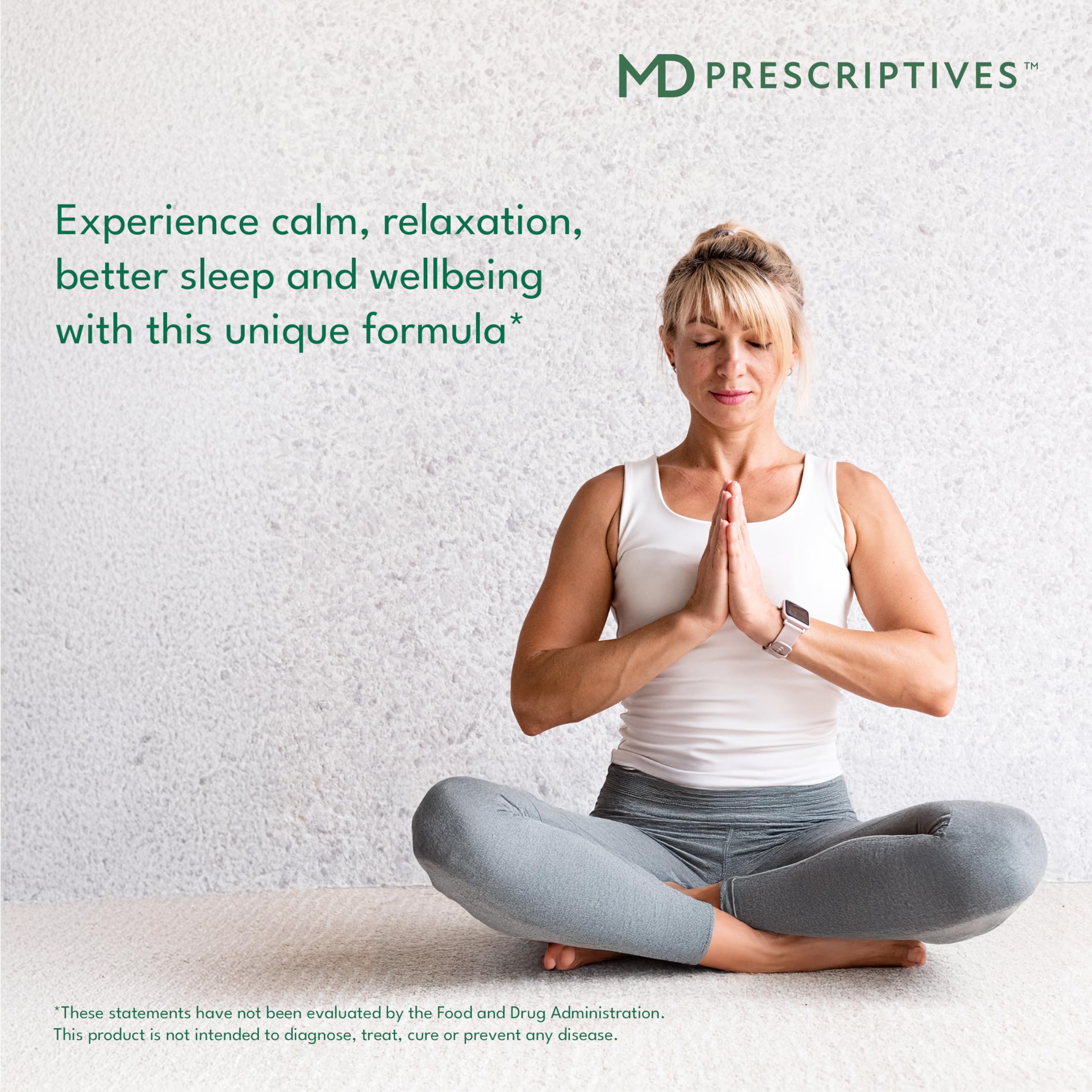 MD Prescriptives Magnesium MD capsules in hand for daily use