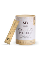 MD Wellness Dynamics collagen packets packaging for easy daily use and consistent supplementation