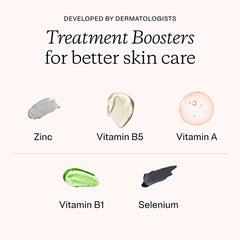 Back packaging reveals vegan, gluten-free ingredients from MDacne.