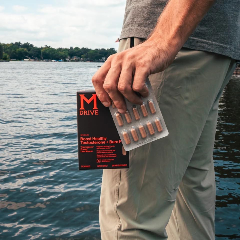 Gym scene with Mdrive bottle for strength and stamina routines.