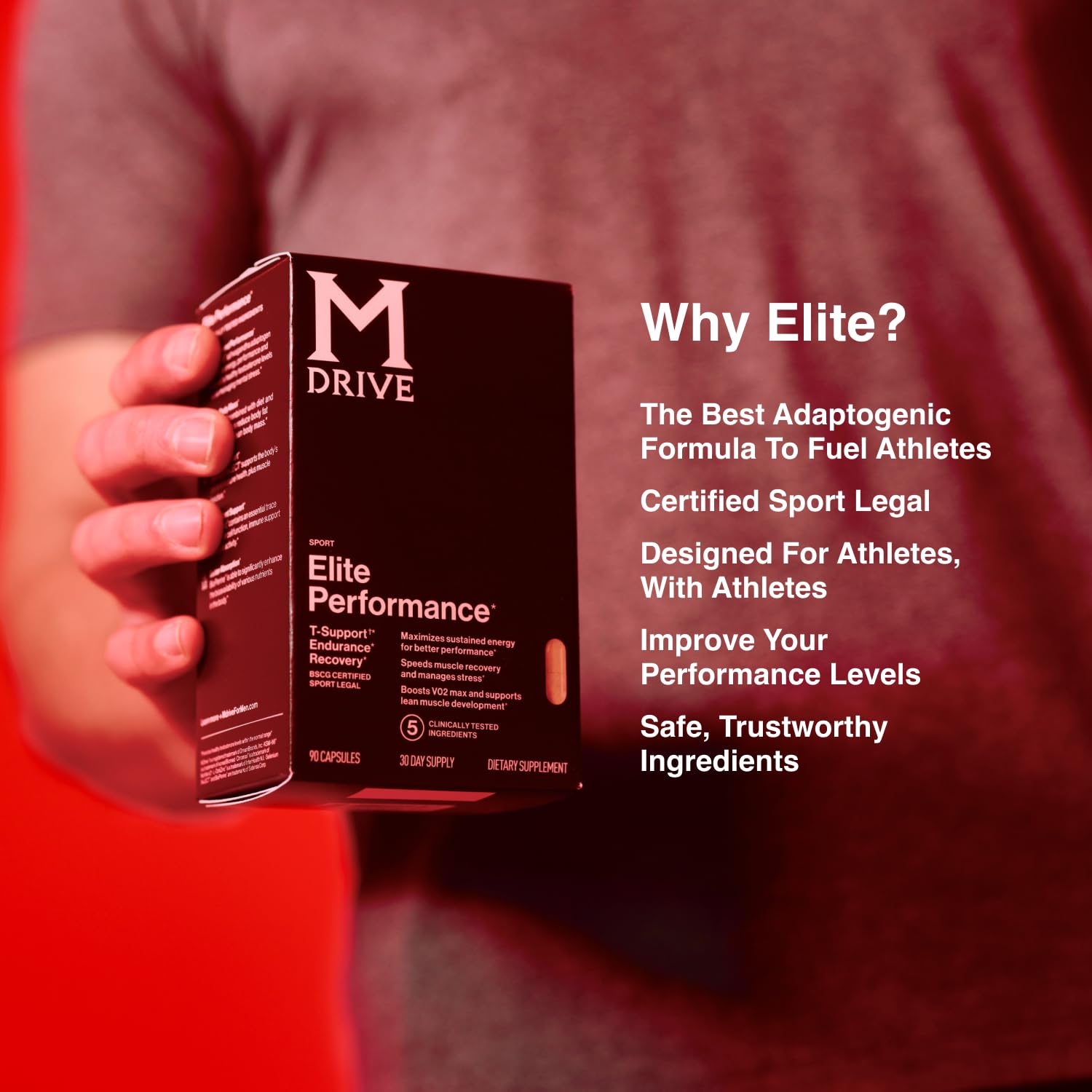 Mdrive Elite chromium ingredient image points to metabolic support from Chromax