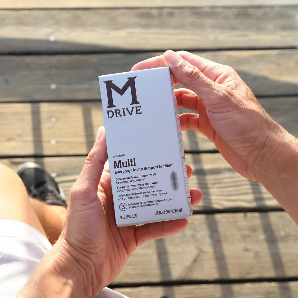 Mdrive Multivitamin for Men with CoQ10 for energy support