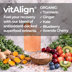 MDRN Hydration green tea turmeric ingredients showcase antioxidant-rich blend for fitness.