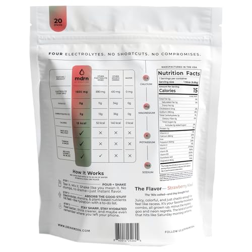 MDRN Hydration pink Himalayan salt closeup highlights natural minerals for daily hydration.