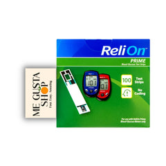 Test Strips 100 Ct with pill organizer included for organized testing supplies.
