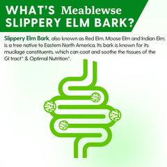Meablewse inner bark source highlights premium slippery elm for traditional throat and digestive support