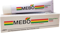 MEBO Burn Cream tube 15g ready for quick first aid use