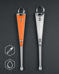 Ergonomic EI2 ear pick handle with ergonomic non-slip grip