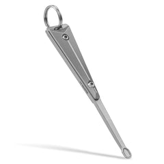 MecArmy EI2 titanium ear pick on a pocket-ready keychain