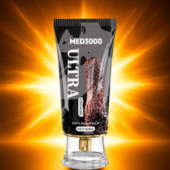 MED3000 Ultra Men's Repair Balm bottle in discreet packaging for privacy.