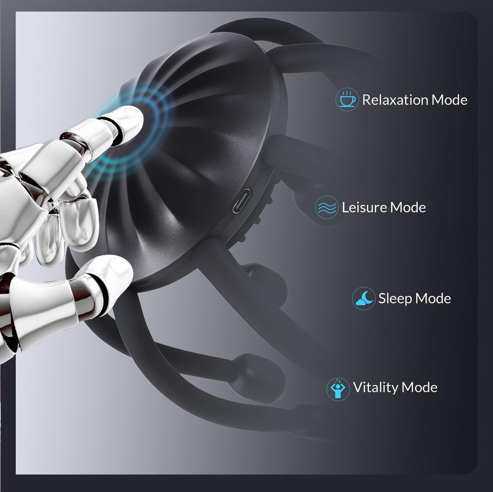 MEDAMOC travel-friendly scalp massager fits in a bag for on-the-go relief.