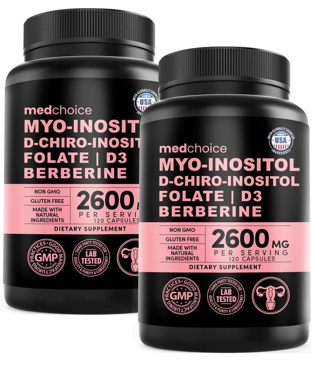 MEDCHOICE 14-in-1 inositol bottle for daily wellness support.