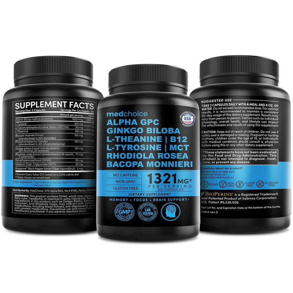 MedChoice Bioperine visual highlighting enhanced nutrient absorption.