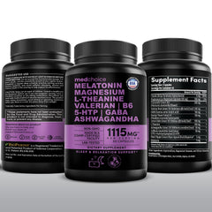 MedChoice sleep capsules product image highlights brand and quality ingredients