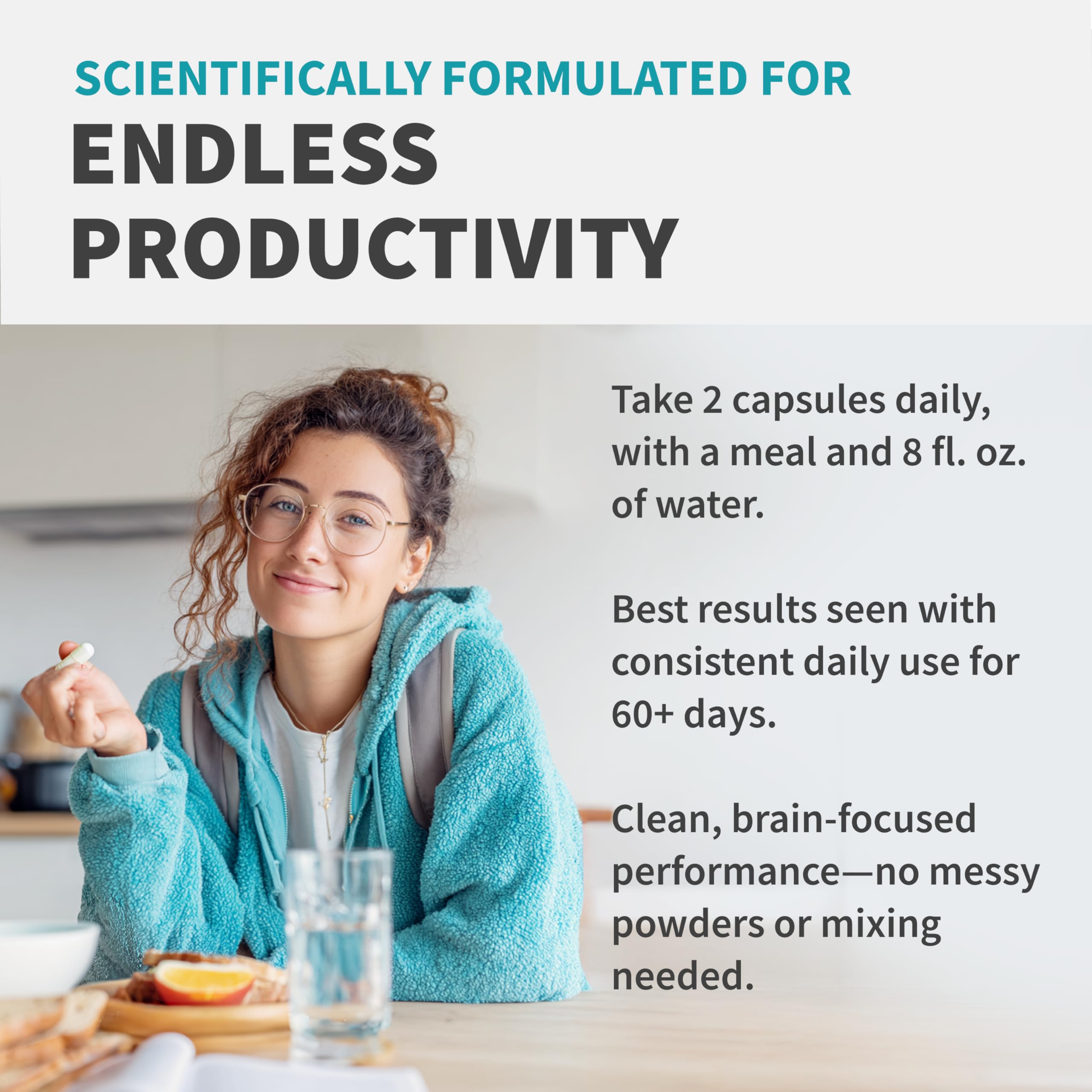 MEDCHOICE L-theanine promotes calm focus in high-pressure moments.