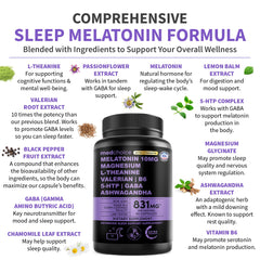 MEDCHOICE melatonin with GABA and chamomile for serene sleep support