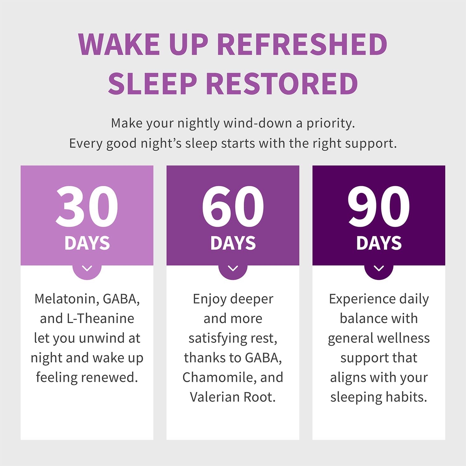 MEDCHOICE night-time routine in a cozy bedroom promotes unwinding