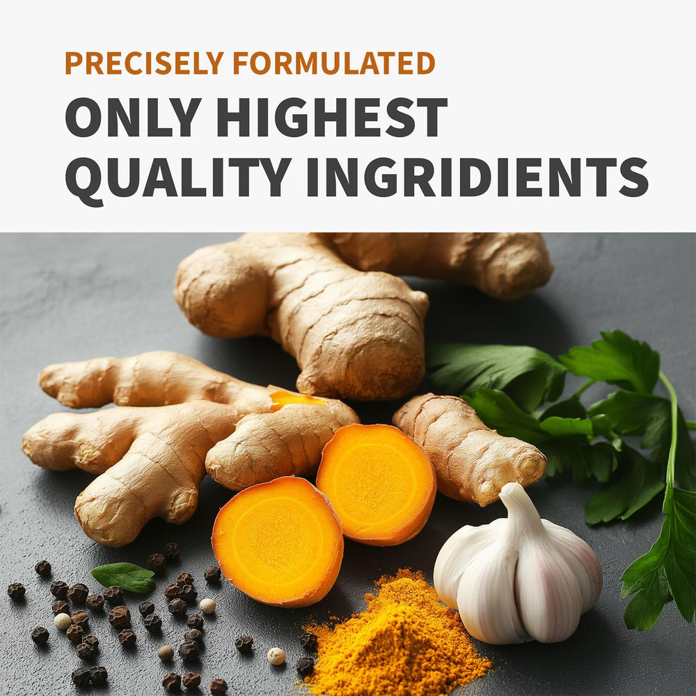 MEDCHOICE non-GMO organic turmeric blend for everyday wellness.