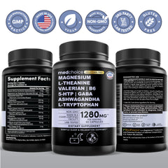 MEDCHOICE pack-of-2 sleep capsules ideal for two-person use or weekly supply.