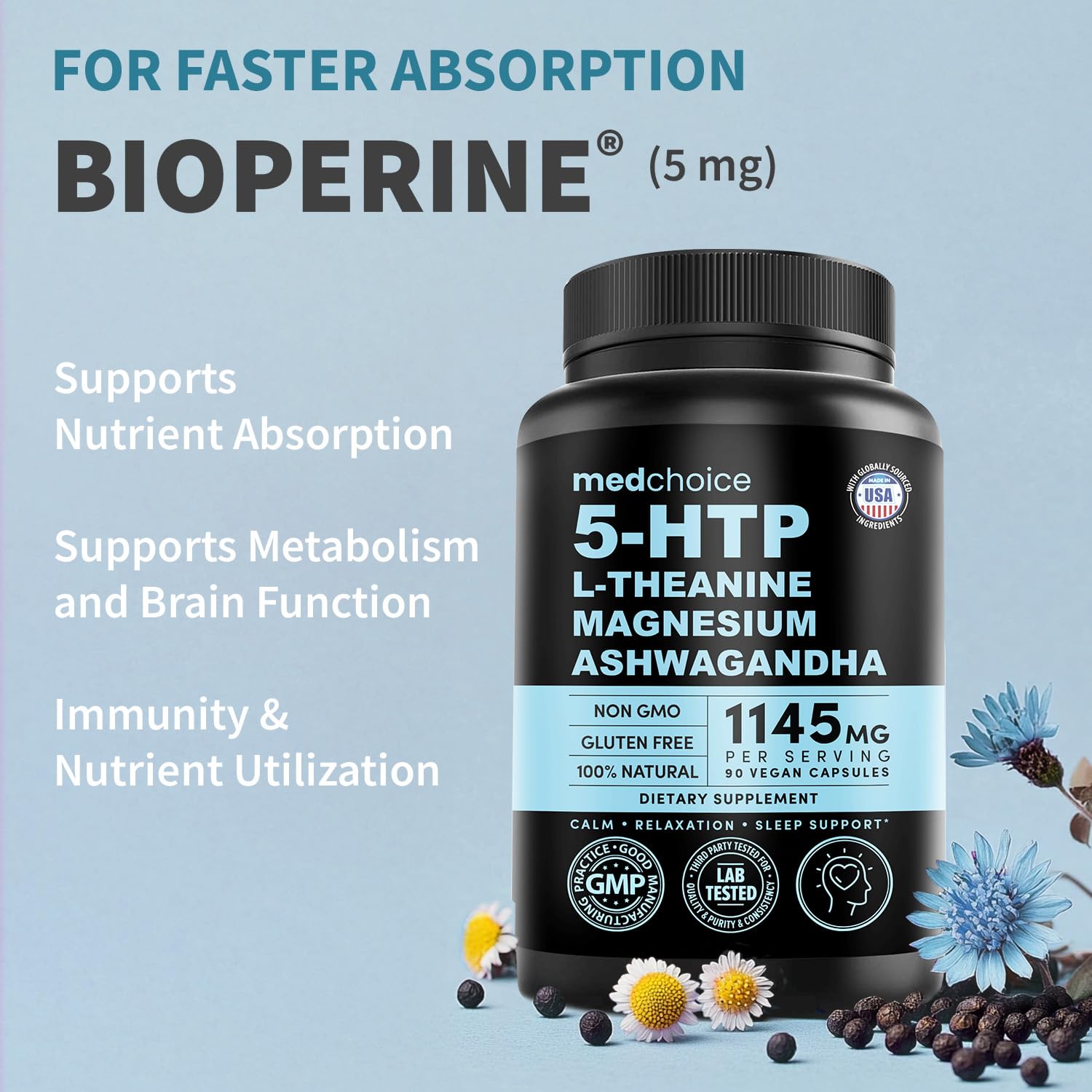 MEDCHOICE two-bottle pack arrangement for value and ongoing balance.