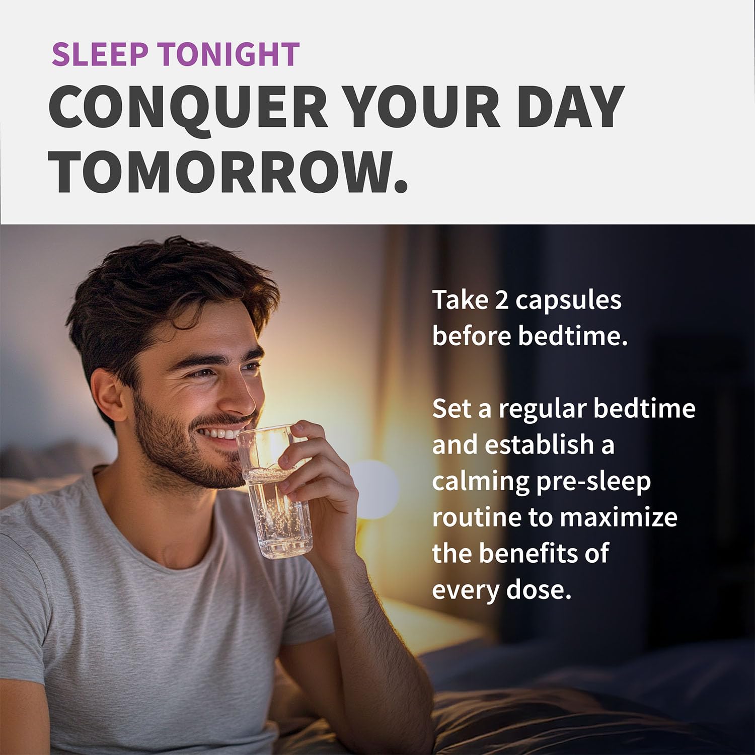 MEDCHOICE vegan sleep blend packaging reflecting ethical wellness