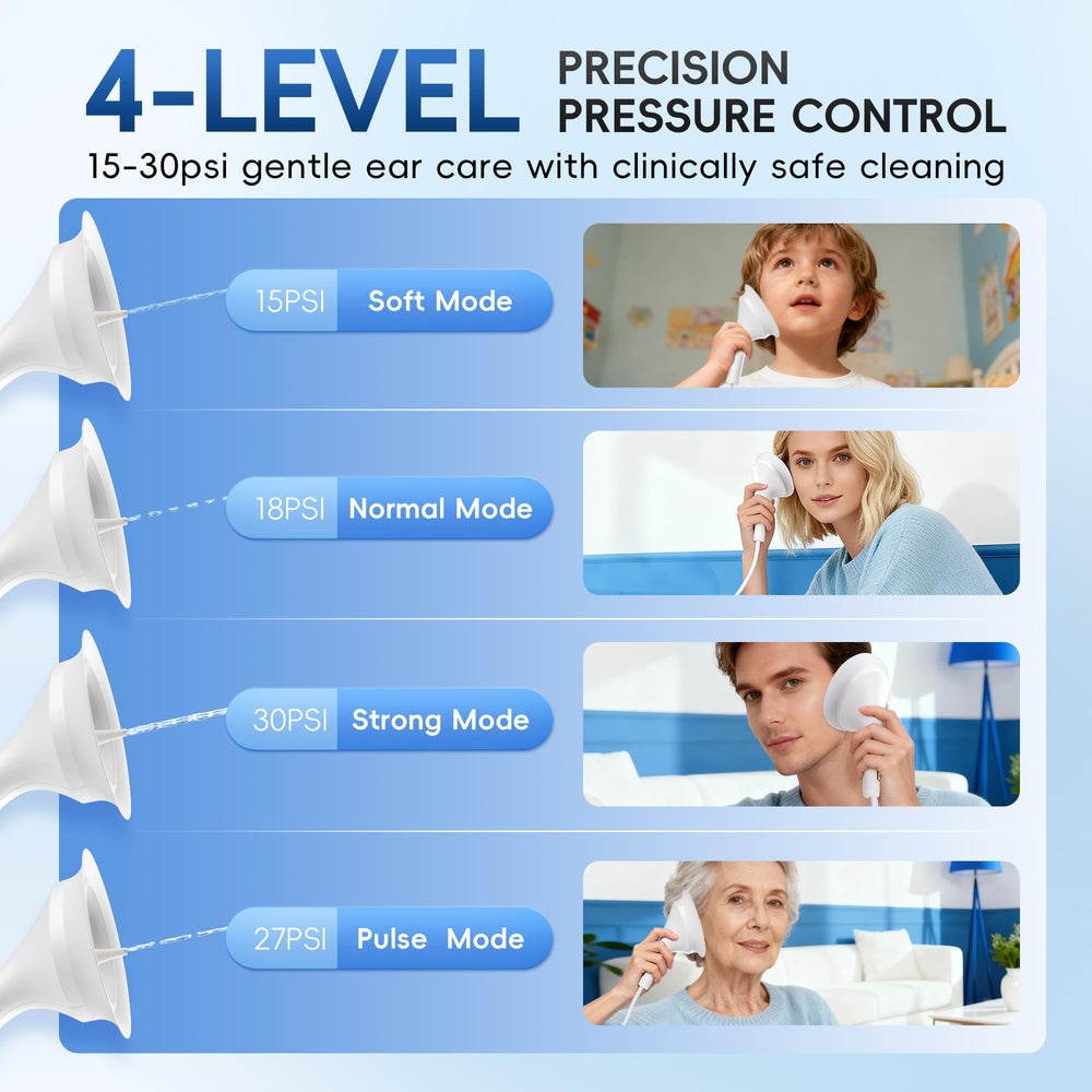 Medcodes dual 400ml tanks support long use and convenient family sharing.