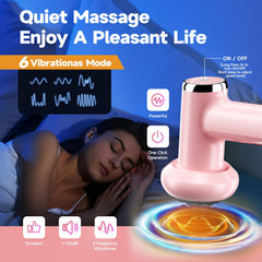 Medcodes lymphatic drainage massager with soothing pulse highlights lymph flow promotion.