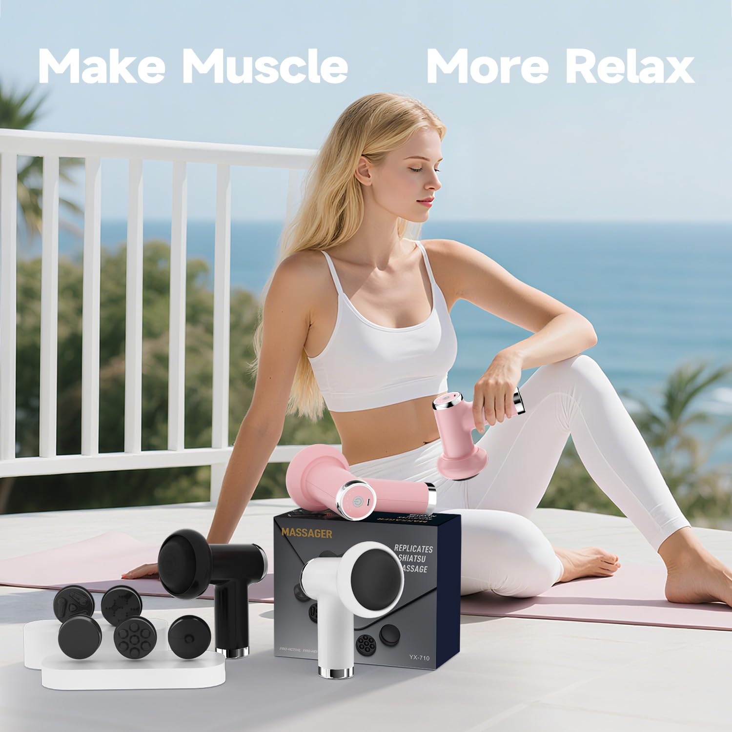 Medcodes pink handheld body sculptor designed for targeted shaping.