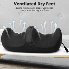 Medcursor Foot Massager with Heat 15-minute timer for safety and routine use