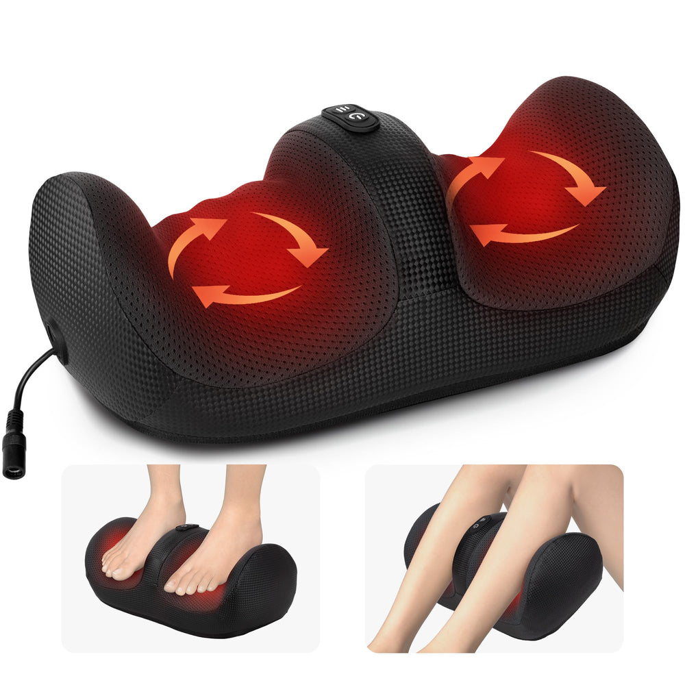 Medcursor Foot Massager with Heat front view for soothing deep foot massage