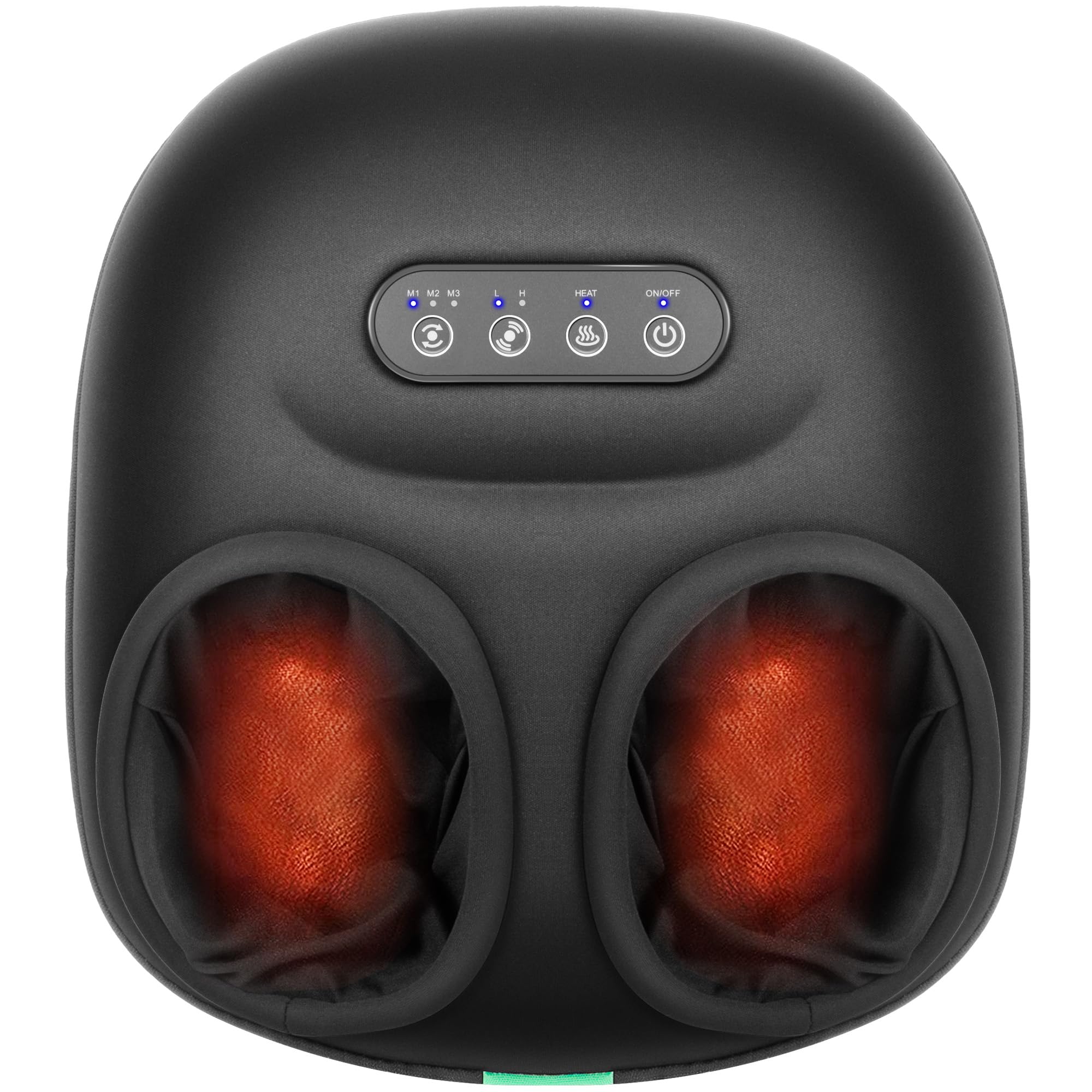 Medcursor foot massager with heat delivers soothing warmth for tired feet