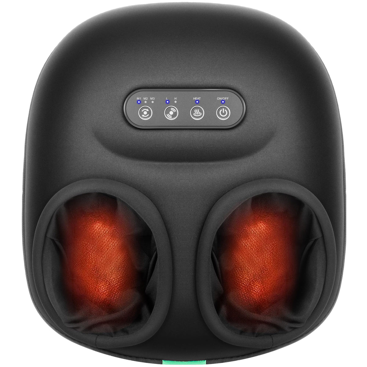 Medcursor foot massager with heat delivers soothing warmth for tired feet