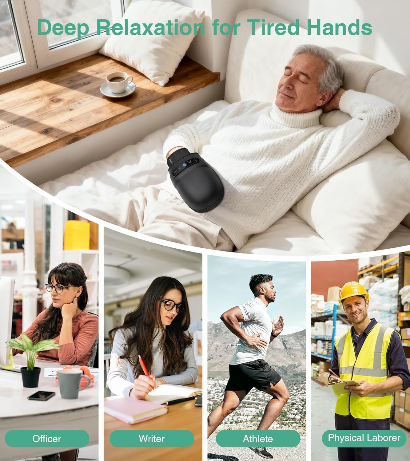 Medcursor Hand Massager gift-ready packaging suitable for loved ones.
