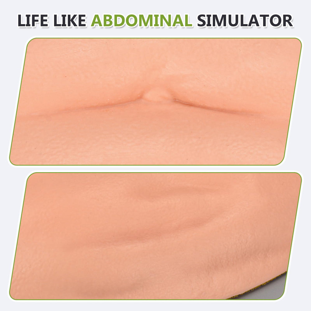 MedEduQuest Abdominal Injection Training Pad supports focused technique development during sessions.