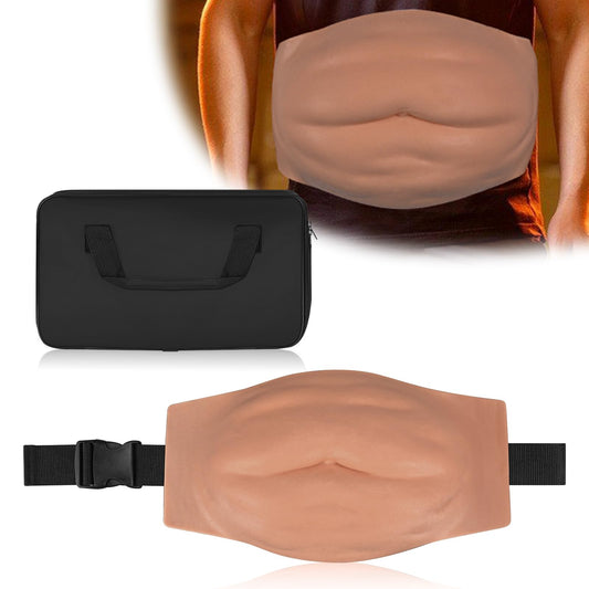 MedEduQuest belly injection simulator with realistic abdominal skin texture for practice.