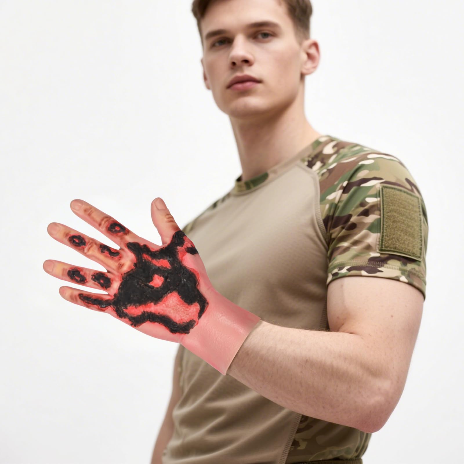 Emergency training setup with MedEduQuest burn model for hands-on scenarios