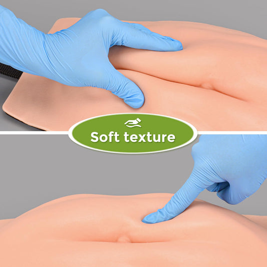 MedEduQuest lifelike skin and tissue enhances authentic subcutaneous injection training.