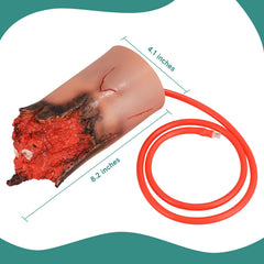 MedEduQuest manikin-based bleeding training supports repeated wound packing exercises.