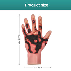 Reusable MedEduQuest silicone burn model supports repeated training sessions