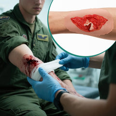 MedEduQuest Wound Dressing Practice Model supports precise dressing techniques