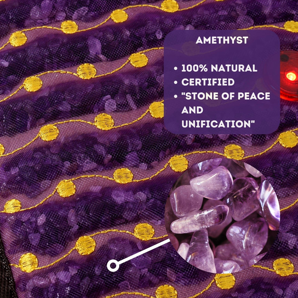 MediCrystal quadrupole magnets disk highlighting stable magnetic fields for relaxation