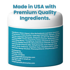 Medical Miracles Neuropathy Cream MSM blend – nourishing daily formula for nerves.