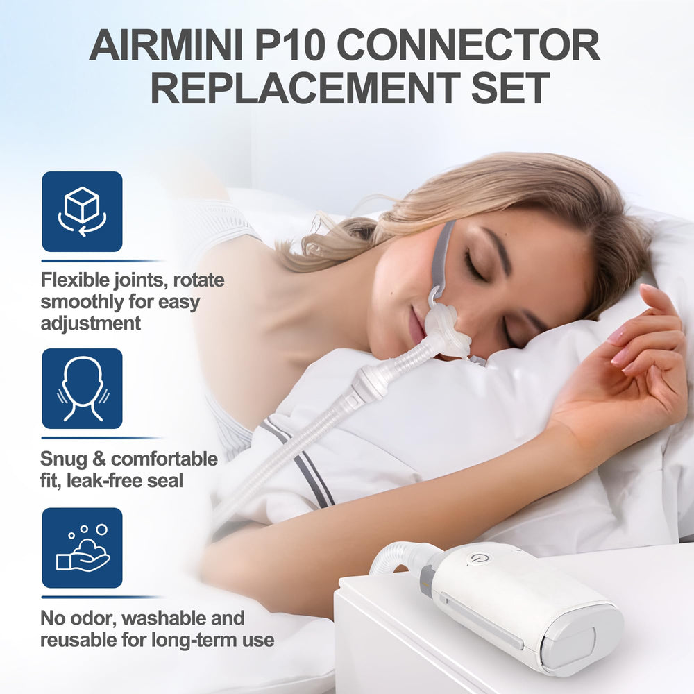 MEDICOLOR longer connector tube enables flexible placement for P10 to AirMini during travel
