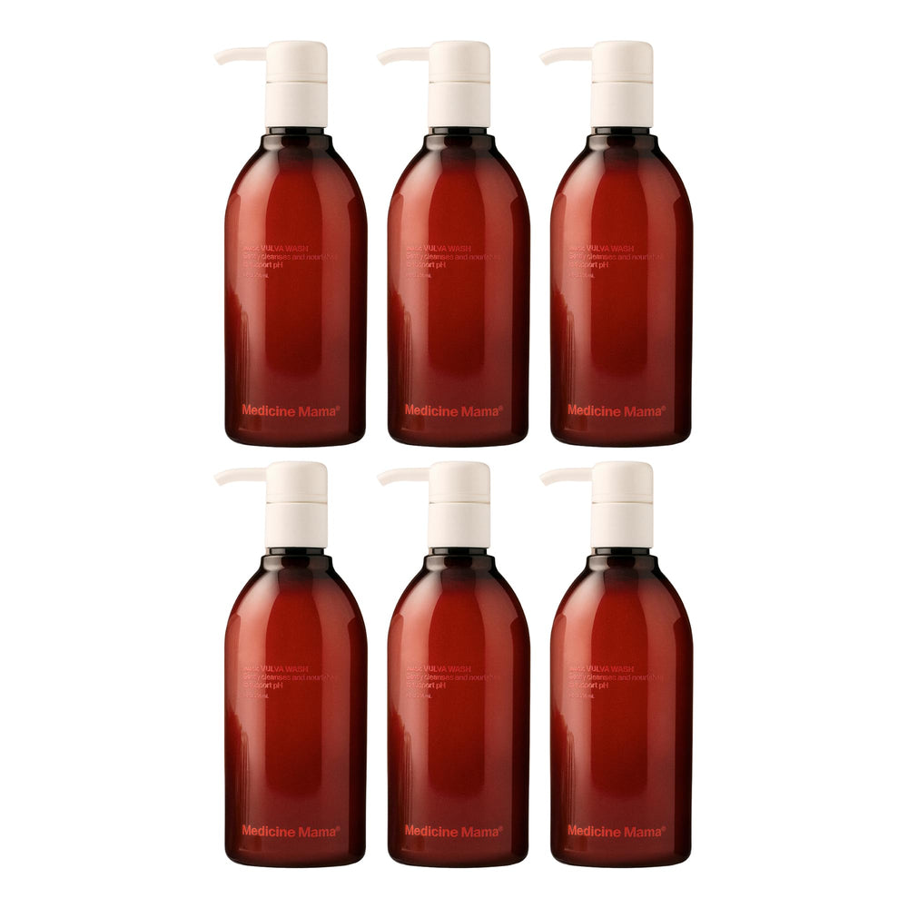 Medicine Mama's Apothecary VMAGIC bottle close-up showing a gentle cleanse for intimate skin