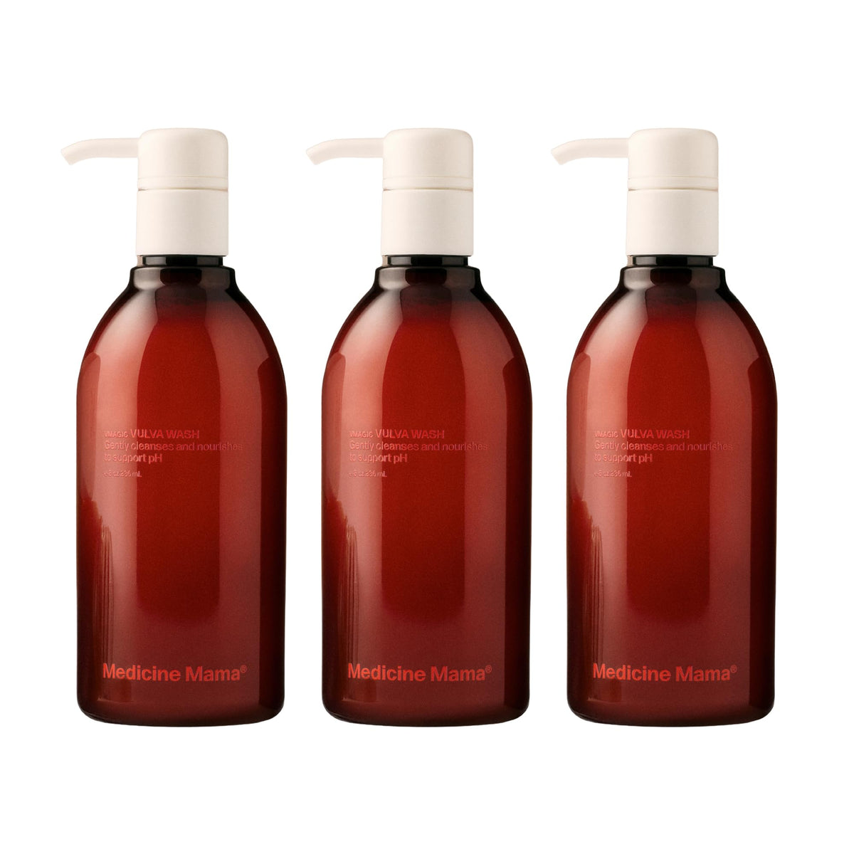 Medicine Mama's Apothecary VMAGIC Gentle Feminine Wash bottle, fragrance free and pH balanced for daily care